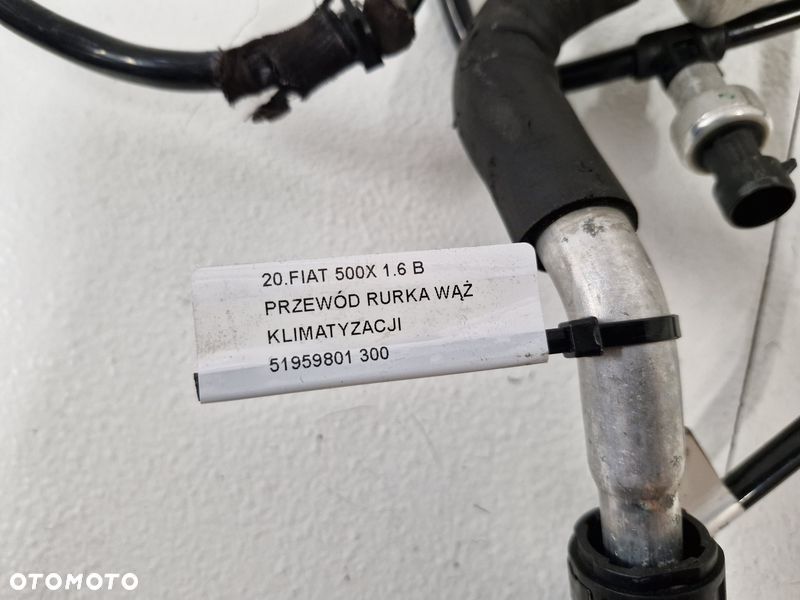FIAT 500X 500 X 1.6 B PRZEWÓD RURKA WĄŻ KLIMATYZACJI 51959801 - 13