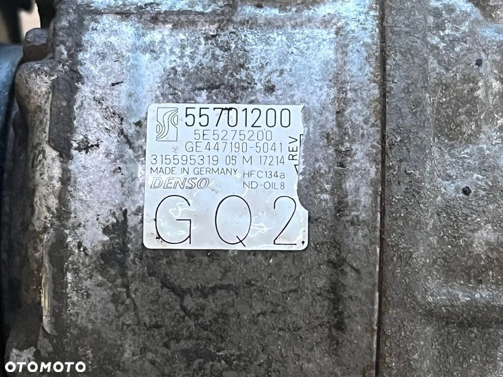 Kompresor sprężarka klimatyzacji DENSO 447190-5041 Opel Corsa D 1.2 1.4 - 2