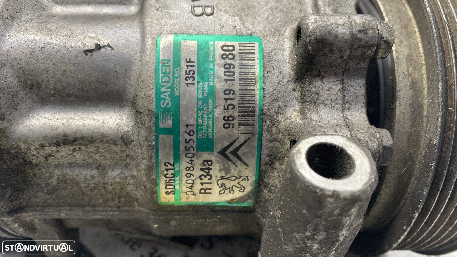 Compressor Ar Condicionado Citroën C4 Picasso I Veículo Multiuso (Ud_) - 4