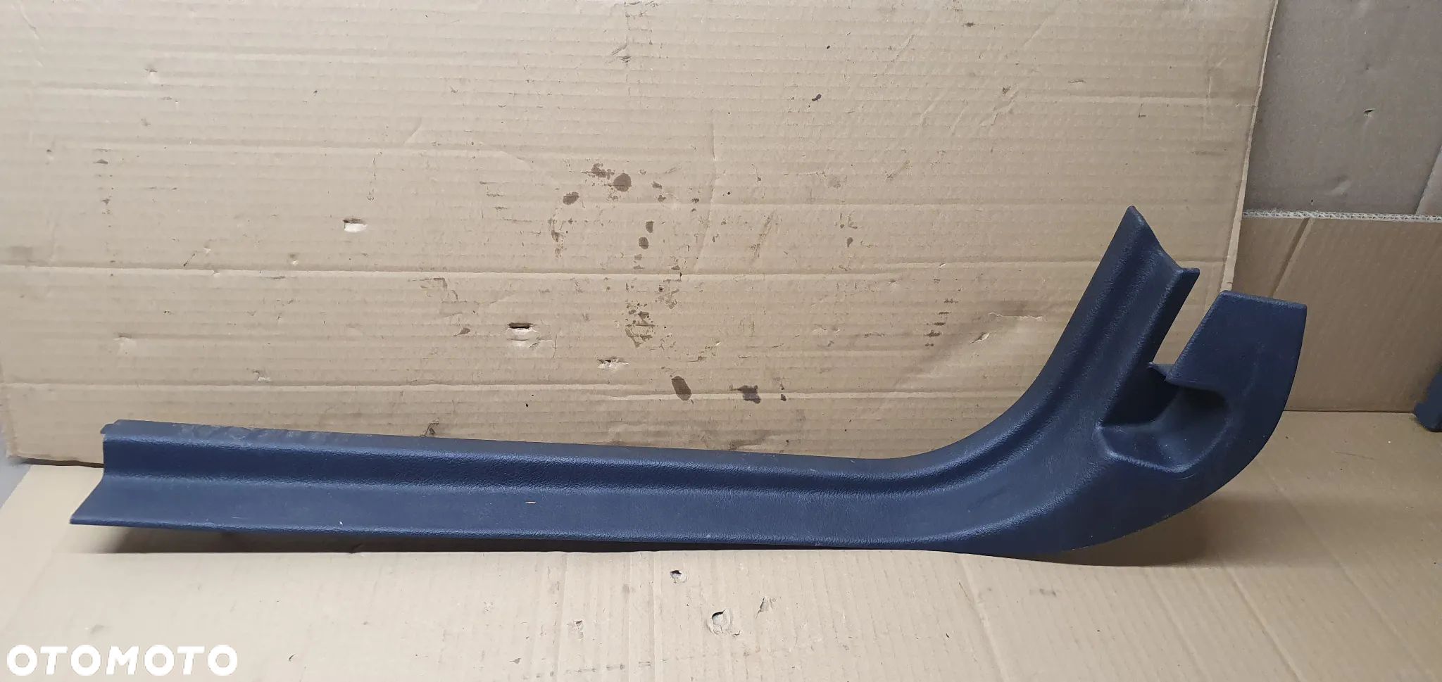 Listwa progowa nakładka progu lewy przód Peugeot 407 9645431877 - 1