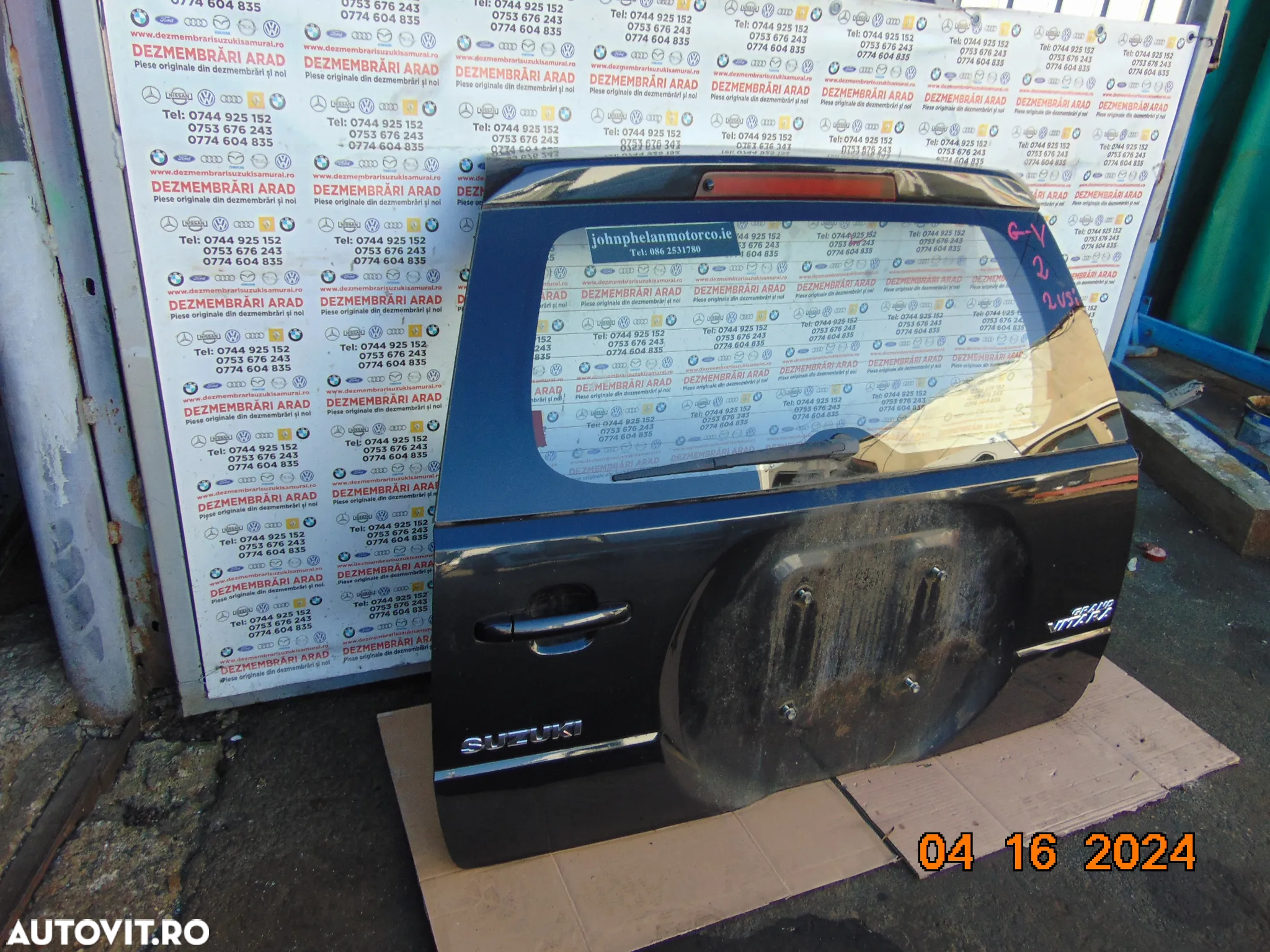 Haion Suzuki Vitara 2005-2012 grand vitara 2 haion cu luneta dezmembrez grand vitara 2 1.9 - 6