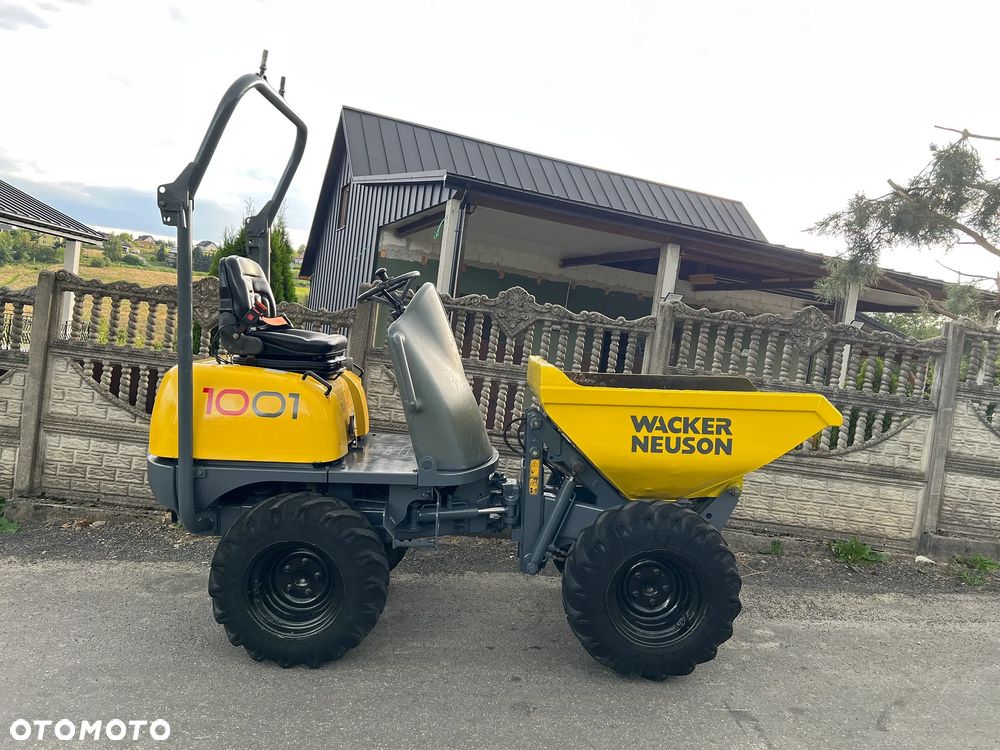 Wacker Neuson 1001 * Wozidło Budowlane Wacker Neuson 1 Tona * Wysoki Wysyp * Stan Bardzo Dobry * - 6