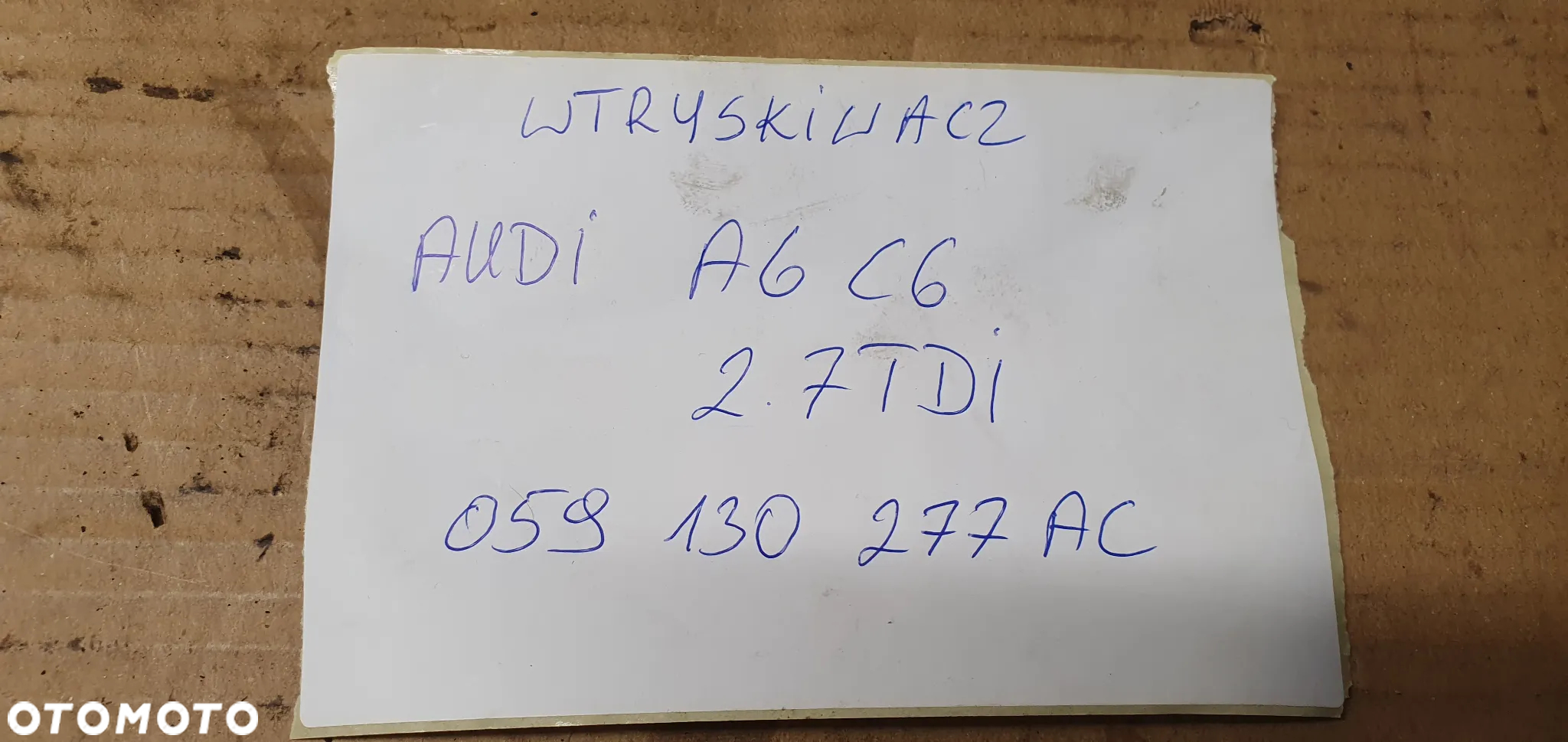 Wtrysk wtryskiwacz paliwa wtryskiwacze wtryski Audi A6 C6 2.7 TDI 059130277AC - 18