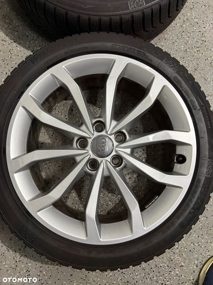 Oryginalne koła zimowe FELGI 18 AUDI A4 B9 B8 A5 F5 8T NEXEN 225/45R18 2022r 8mm jak NOWE - 7