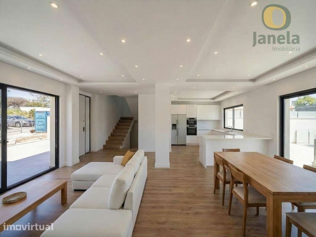 Moradia T3+1 Contemporânea com Piscina Privada, Gambelas - Faro - Grande imagem: 5/16
