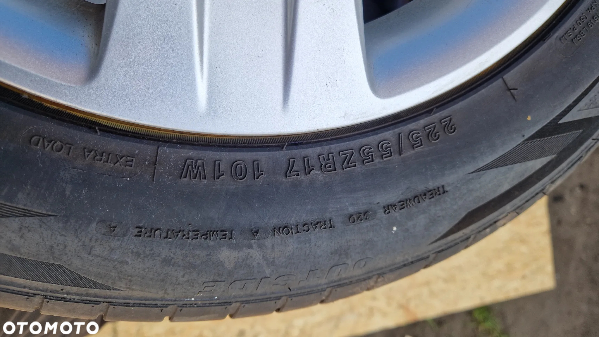 Opel Insignia A koła 17cali strukturalne Komplet oryginał nowe opony - 4