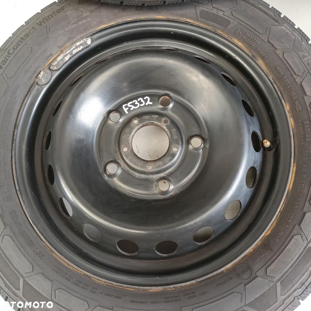 Koła 5x160 17 Ford Transit Custom Continental 8,5mm (F5332) - 6