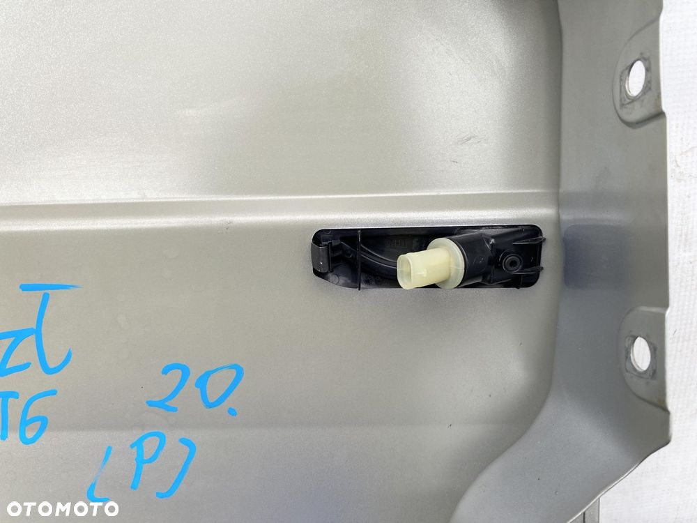 VW TRANSPORTER T6 15- BŁOTNIK PRZEDNI PRZÓD PRAWY SREBRNY METALIK 7E0821196 - 7