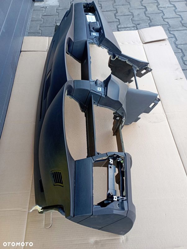 BMW E60 E61 KONSOLA AIRBAG DEMONTAŻ ORYGINAŁ PODUSZKI SENSOR PASY KOMPLET - 2