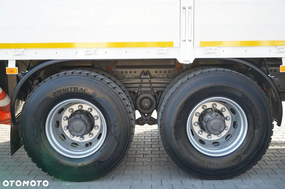 Renault C 430 / 6x4 / SKRZYNIOWY 7,2 M + HDS FASSI F215A / WYSÓW 10 M / STEROWANIE RADIOWE / WIDŁY / ROTATOR - 27
