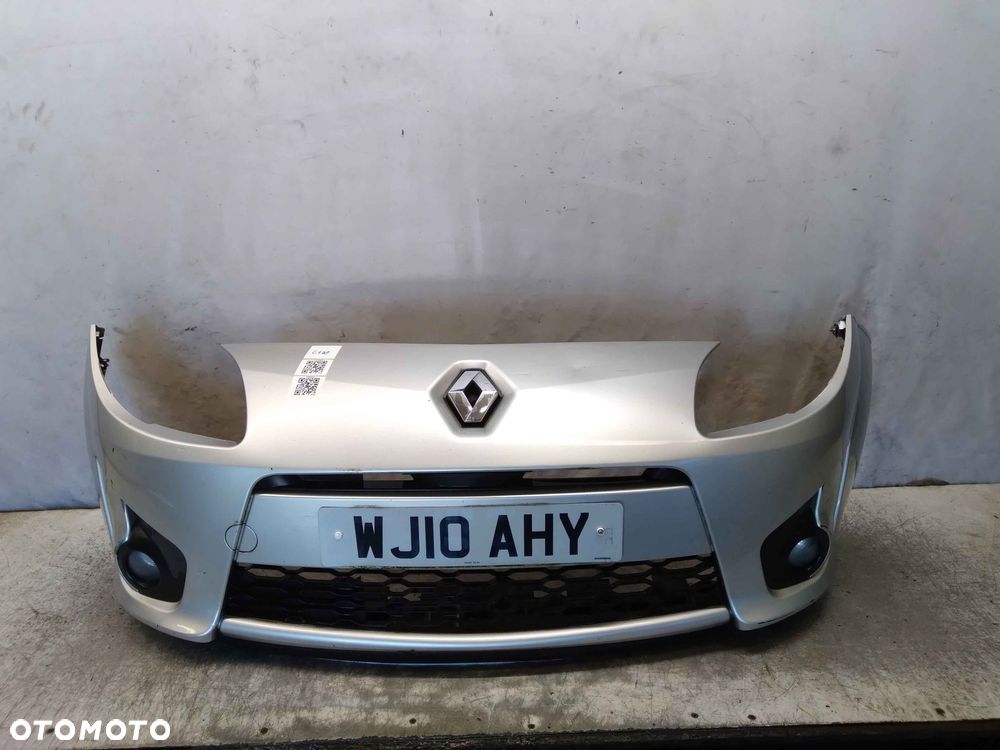 $ Zderzak przód przedni Renault Twingo 2 II GT 06-10 r ted 69 SREBRNY