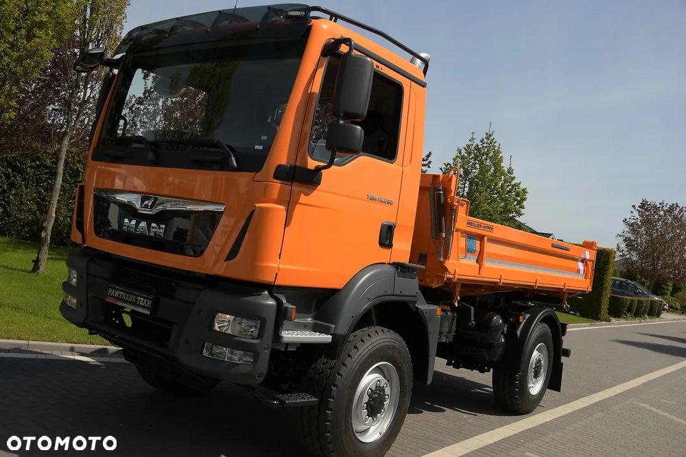 MAN 13.290///* 2021///* NOWY NIE UŻYWANY///* 4X4///* 3 STRONNY WYWROT///* MEILLER-KIPPER///* 14000KG///* STAN NOWY - 9