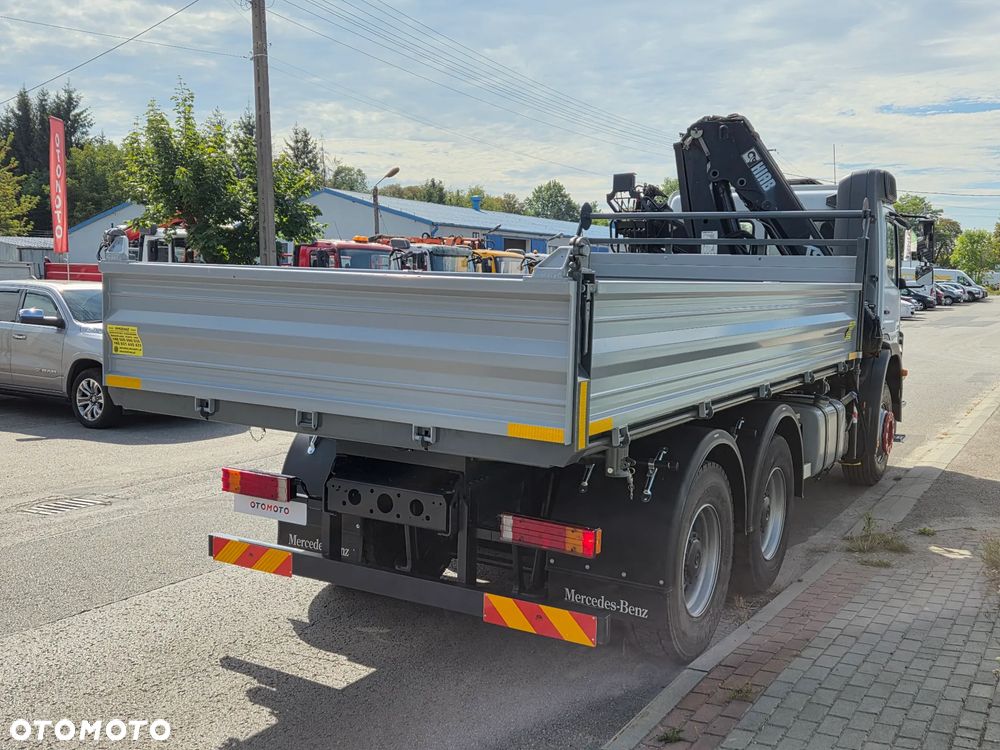 Mercedes-Benz AXOR 2633 6x4 HDS HIAB 122 NOWY KIPER WYWROTKA TYLKO 207.000 km. 330KM EURO 5 - 16
