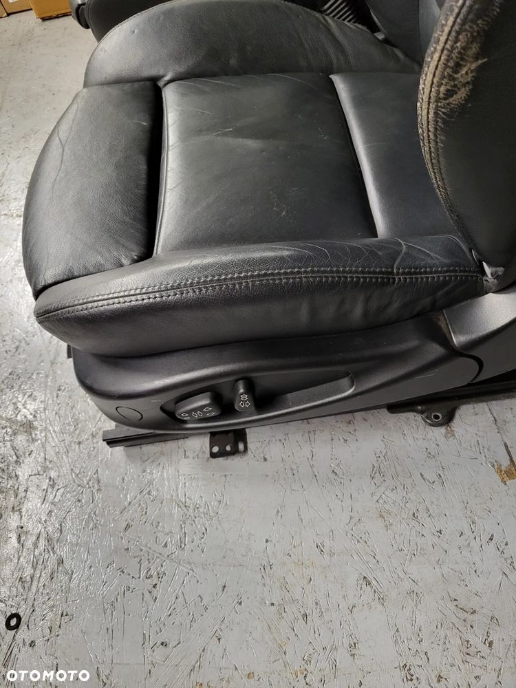 BMW E46 CABRIO FOTELE PRZÓD LEWY PRAWY SKÓRA SPORTSITZE UK - 10