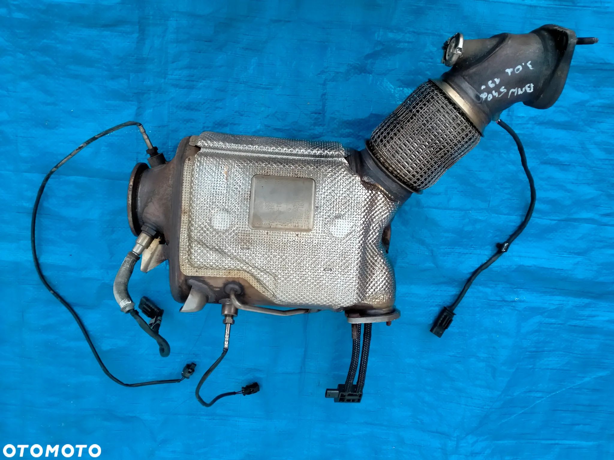 BMW 5 G30 G31 G32 3.0D / Filtr DPF Katalizator / 8581880 / 8581883 / CZUJNIK / SONDA / ORYGINAŁ - 1