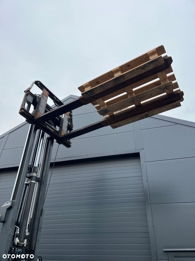 Linde H35 H30 widły wysuwane teleskopowe 135-235cm, pozycjoner 41-135cm, przesuw boczny kabina - 14