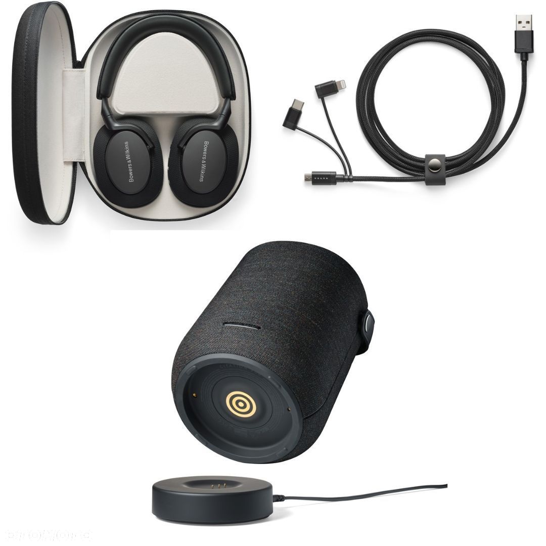 VOLVO glosnik Harman Kardon sluchawki B&W kabel przewod zestaw prezent OE - 1
