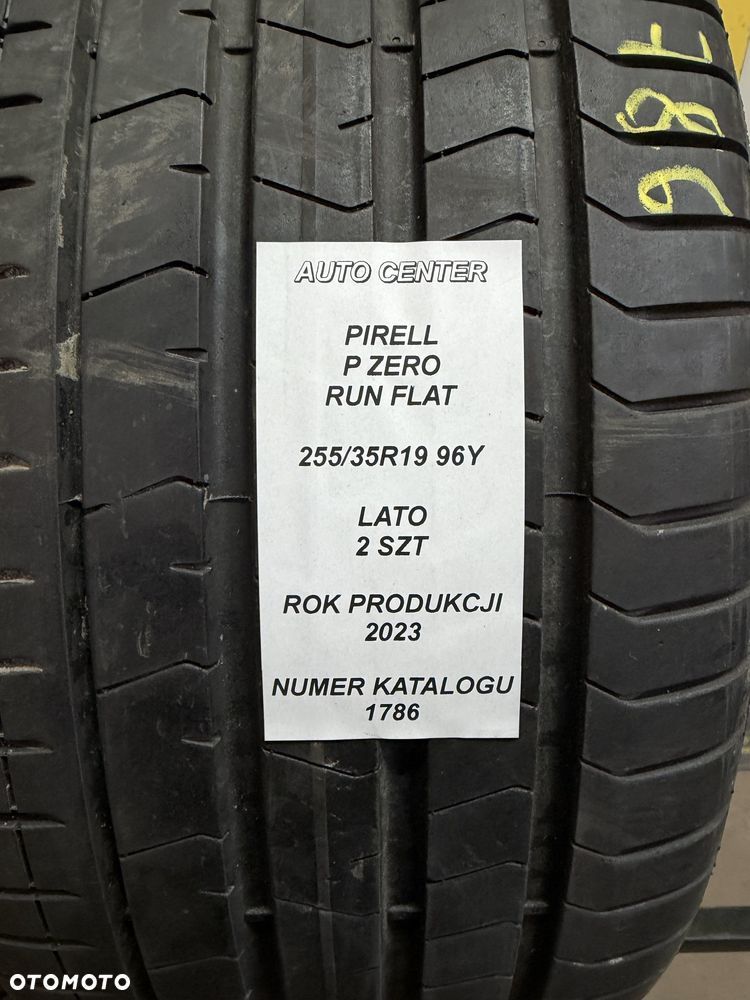Opony letnie 255/35R19 96Y Pirelli P Zero RunFlat | 2023 | 2 sztuki - 2
