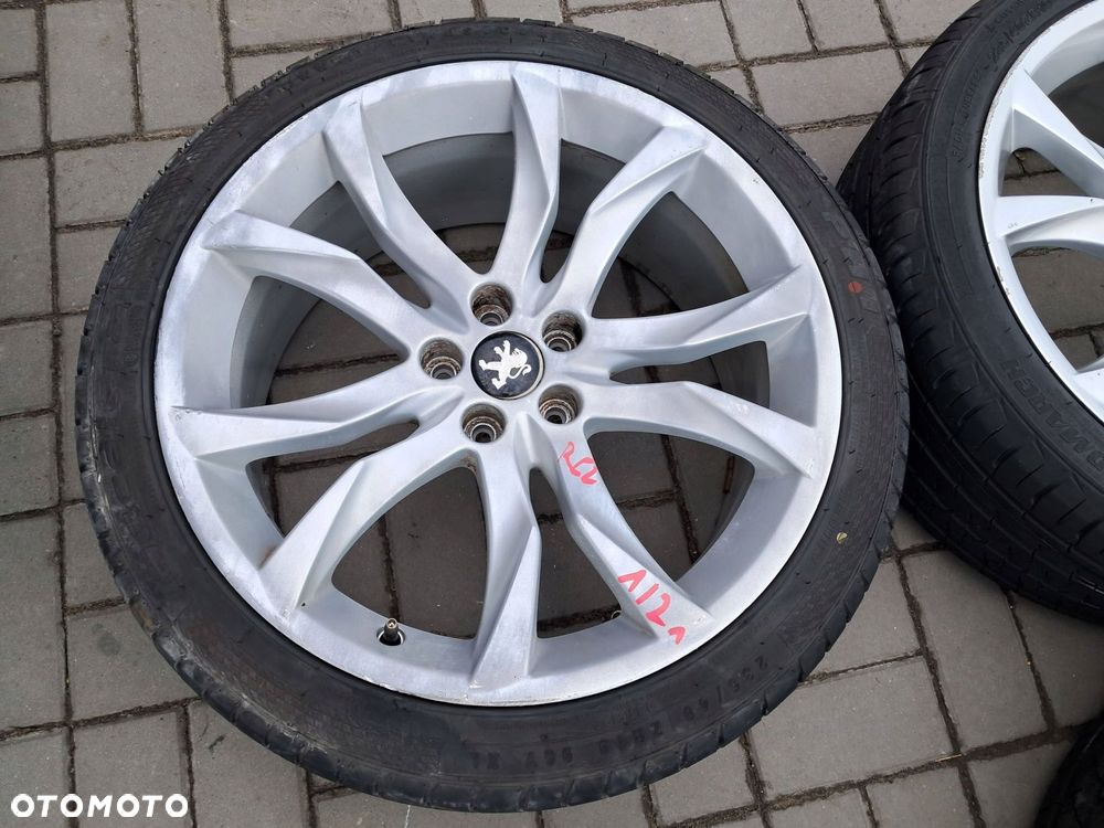peugeot rcz felgi aluminiowe 19" koła 235/40r19 lato 5x108 et 27 8,5 - 14