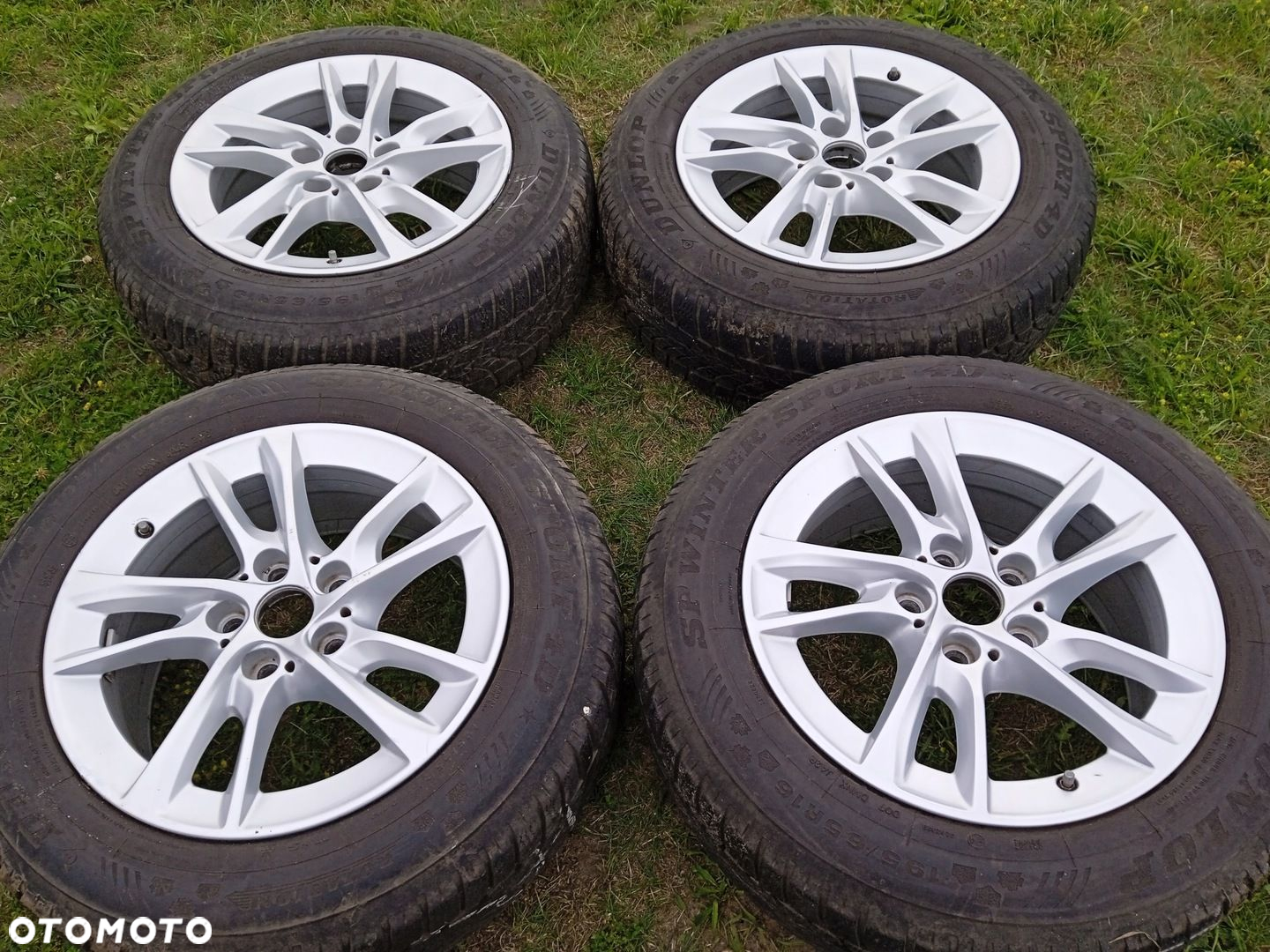 Felgi aluminiowe 5x112 BMW 2 F44 F45 F46 F40 czujniki Opony 195/65 16 - 2