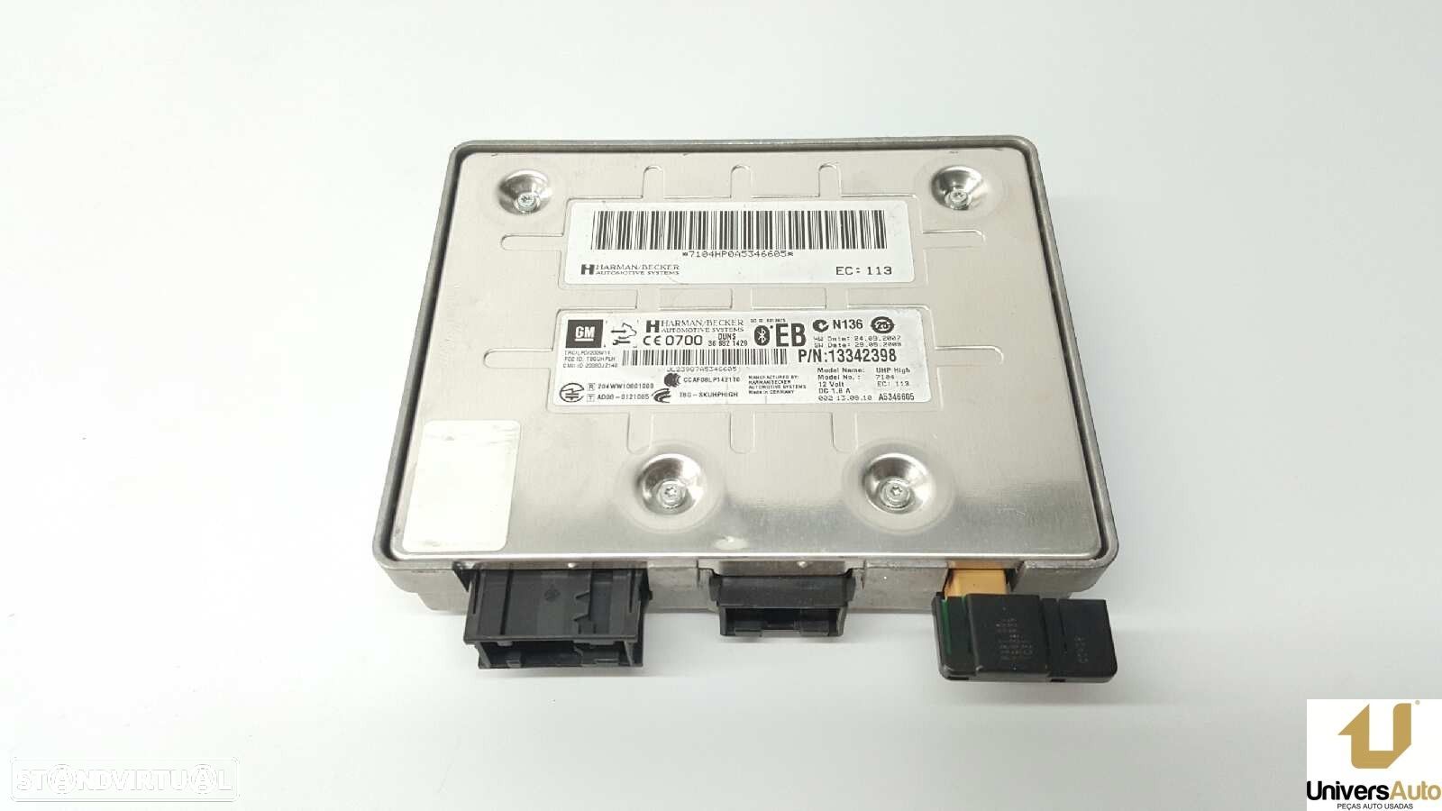 UNIDADE DE CONTROLE BLUETOOTH OPEL INSIGNIA SPORTS TOURER EDITION - 1
