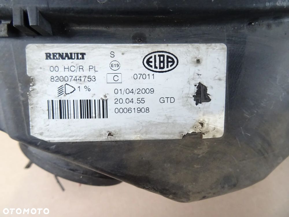 Lampa Dacia Logan Lewy Przód 8200744753 - 4