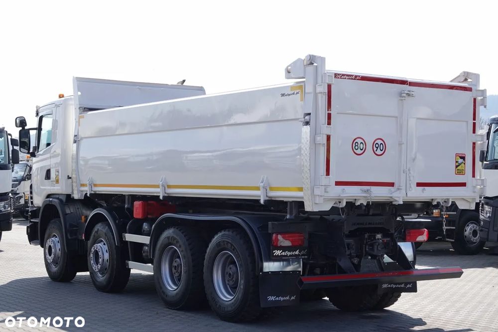 Scania G 480 / 8x4 / WYWROTKA / HYDROBURTA / BORDMATIC / MANUAL - 13