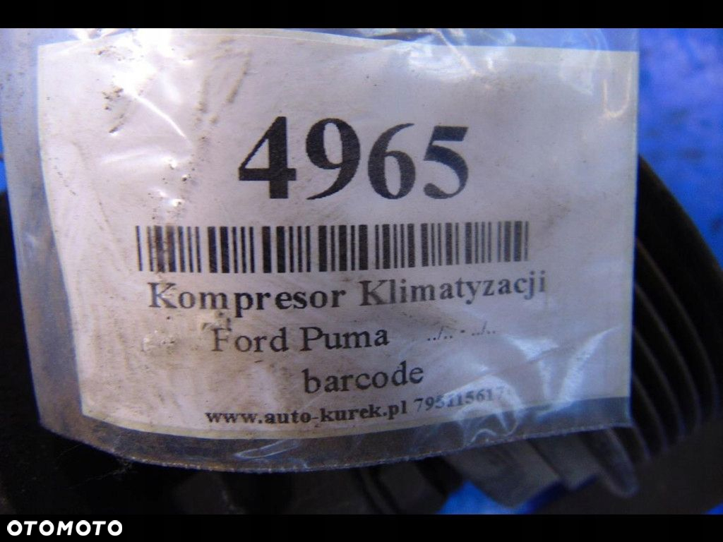FORD PUMA SPRĘŻARKA KLIMATYZACJI - 9