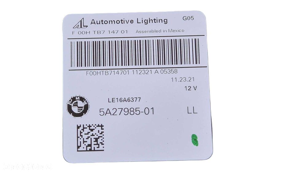 Reflektor FULL LED LEWY / PRAWY KPL BMW X5 G05 X6 G06 18-23 OE NOWE ! - 5