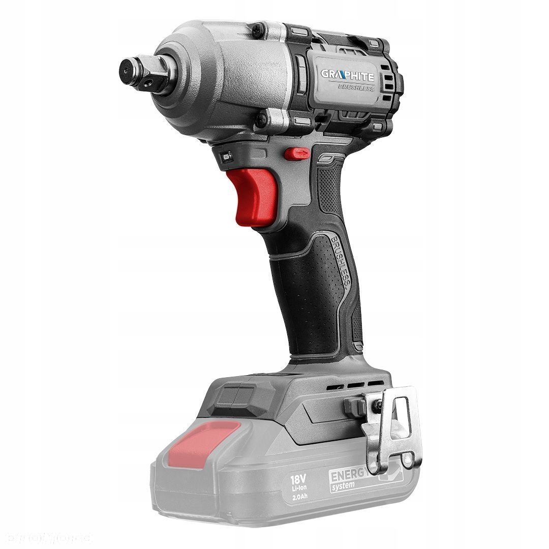 GRAPHITE KLUCZ UDAROWY AKUMULATOROWY 18V BEZSZCZOTKOWY 450Nm 58G038 2.0Ah - 2