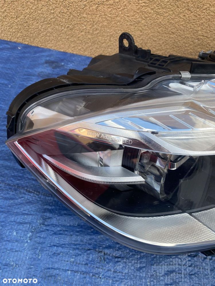 BMW X5 F15 7381138 ADAPTIVE LED PRAWA LAMPA PRZÓD KOMPLETNA ORYGINAŁ - 5