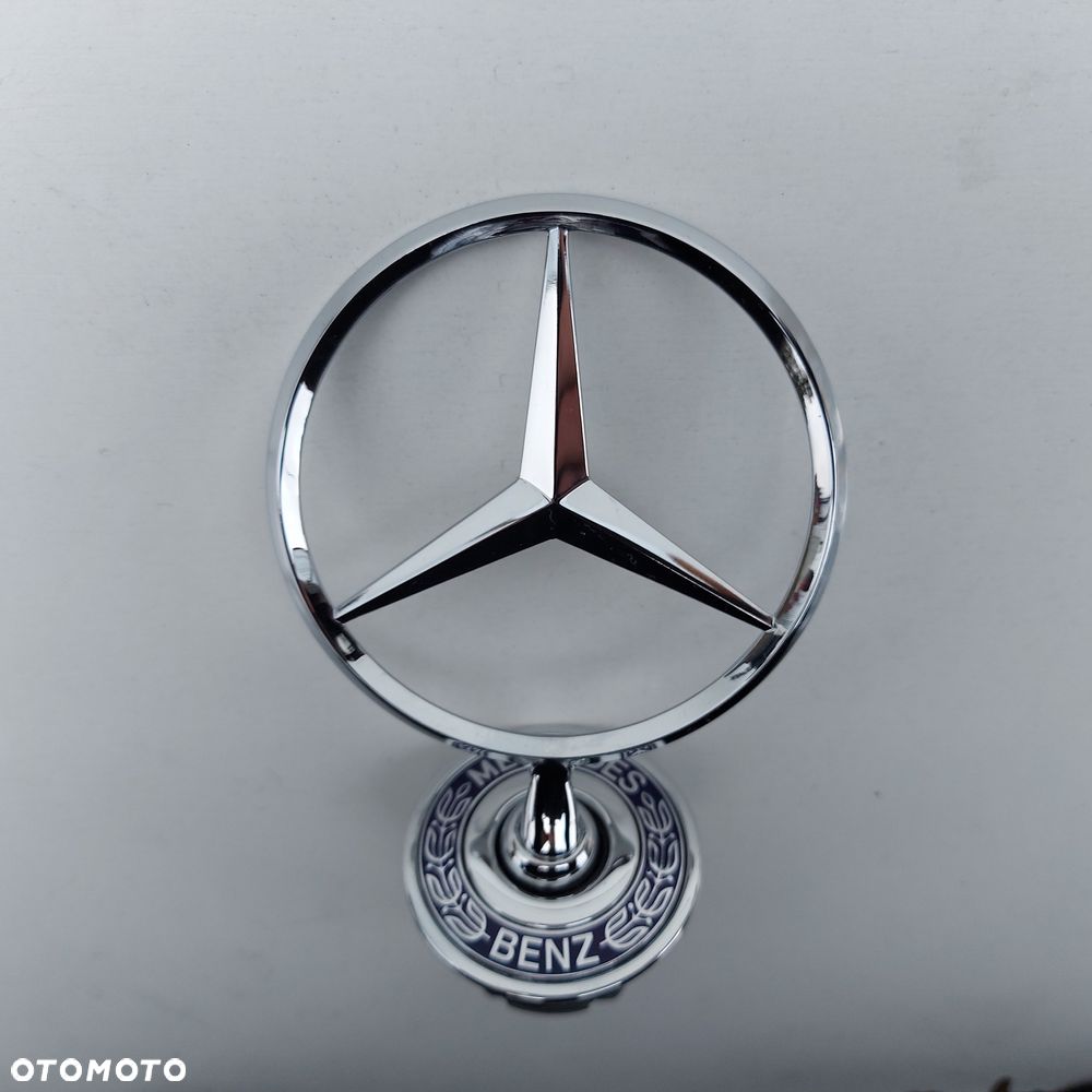 EMBLEMAT ZNACZEK GWIAZDA NA MASKE MERCEDES W124 C W202 CLK W208 E W210 W211 S W220 ORYGINAL NOWY 2108800186 - 3