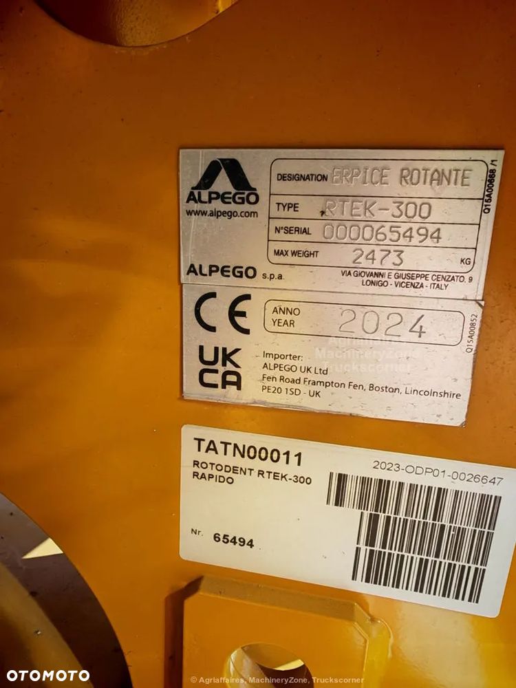 Alpego ROTODENT RTEK-300 RAPIDO + JET-X - 6