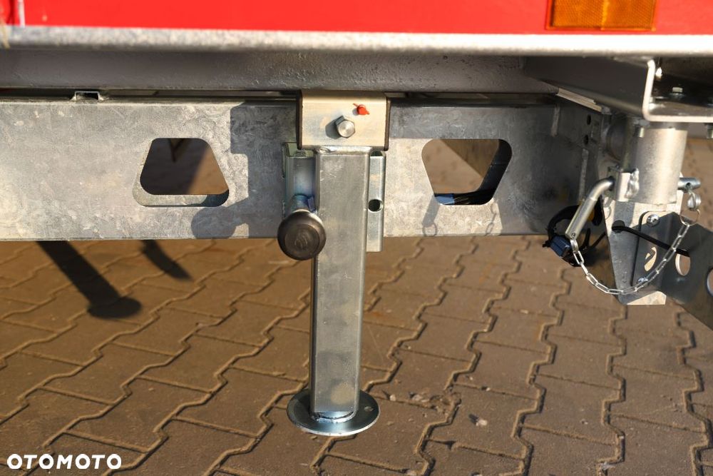 TEMARED /MARTZ TIPPER 4020/3 C S 3,5T 405x197x40 cm , DMC 3500 kg, 3 osie, Koła 195R13C, Burty stalowe - 14