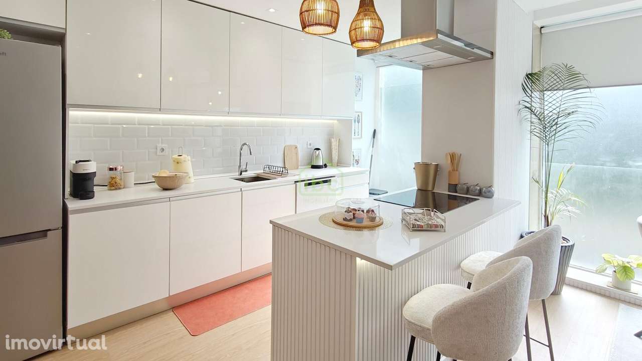 T1+1 Renovado no Centro da Póvoa de Varzim – Luxo, Conforto e Pronto a - Grande imagem: 3/31