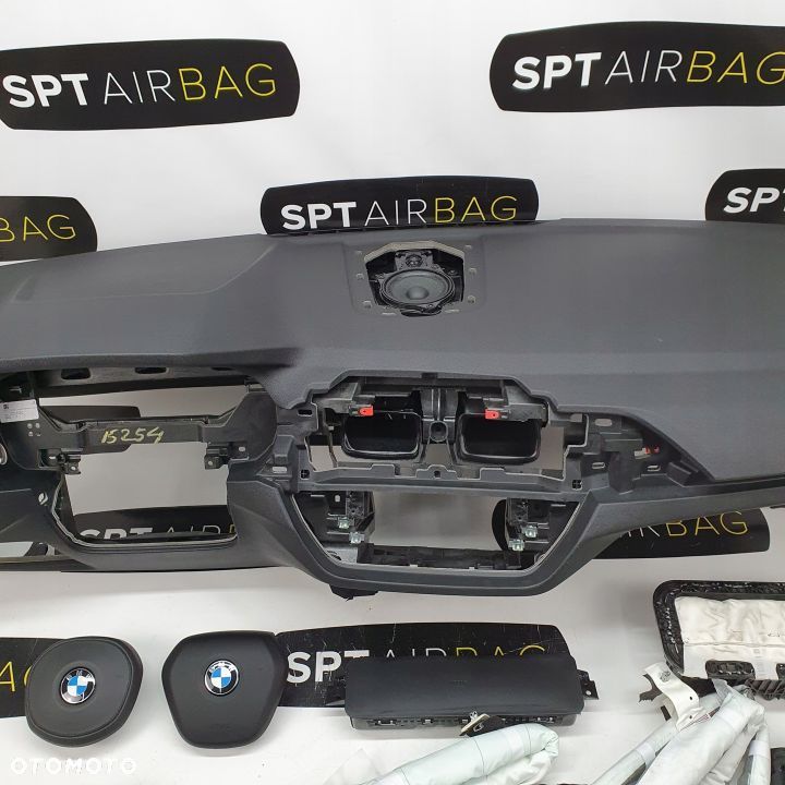 BMW X3 G01 X4 G02 DESKA ROZDZIELCZA KONSOLA KOKPIT PULPIT PODUSZKI AIRBAG AIR BAG PASY KURTYNY KIT SET - 3
