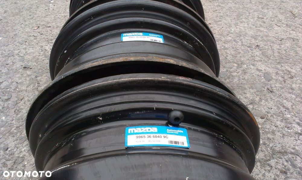14” - Felgi 4x100 , r-14 cali  TOYOTA Yaris , IQ - MAZDA 2 , 1 - SUZUKI Swift , Splash Koło Zapasowe - 16