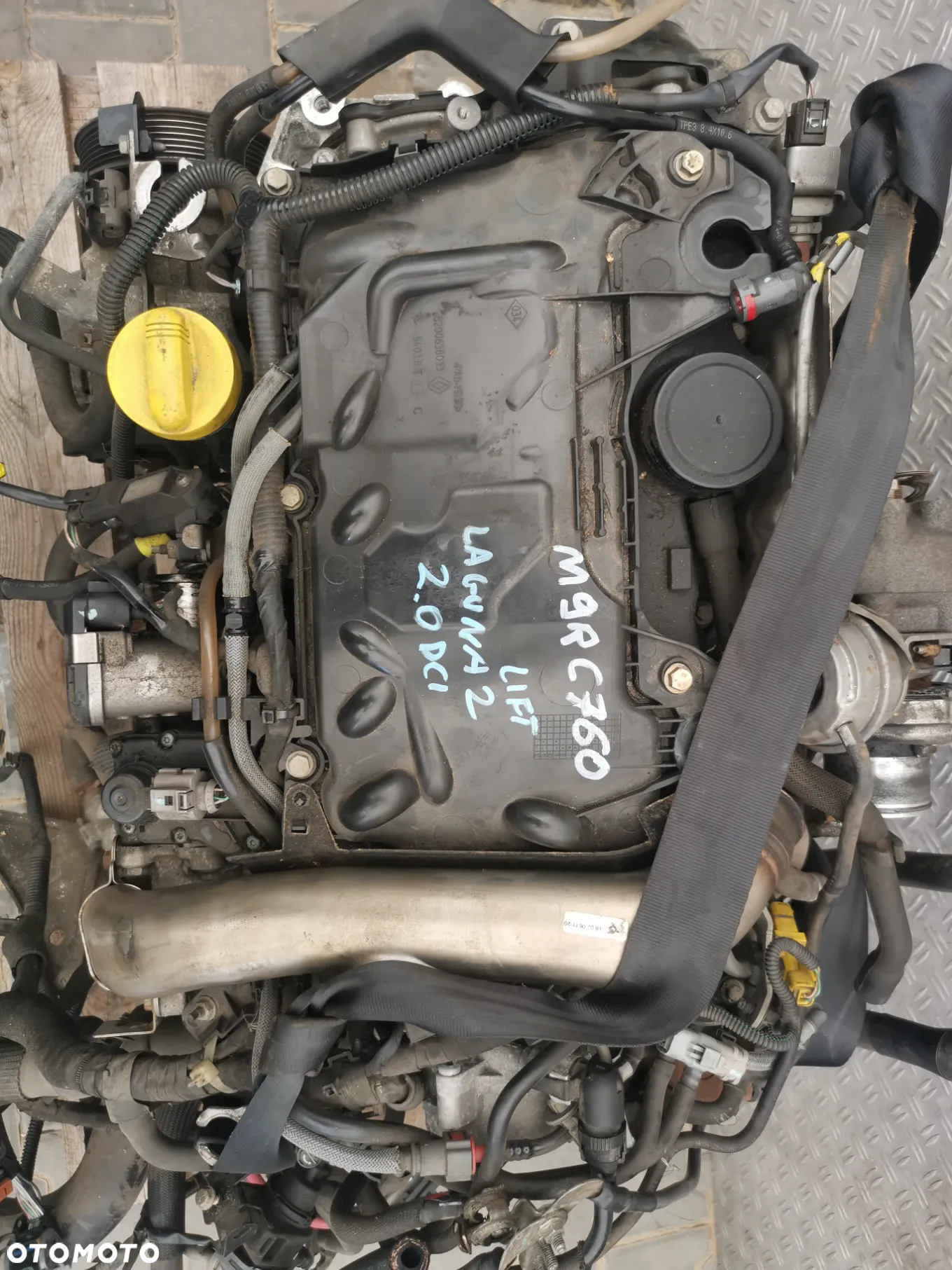 Renault Laguna II 2.0 DCI Silnik Słupek M9RC760 ESPACE IV TRAFIC II VIVARO - 8