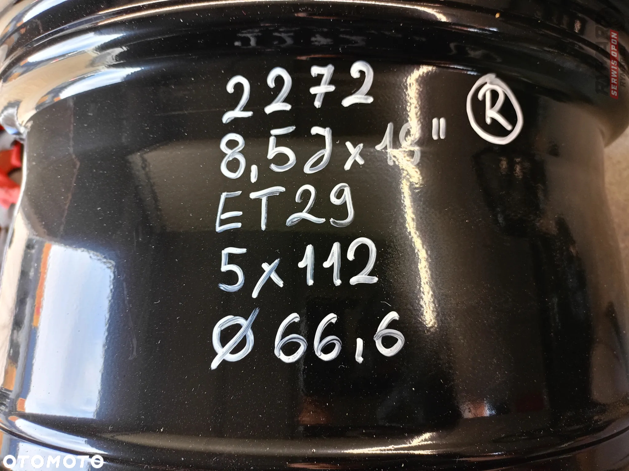 ŚLĄSK ALUFELGI 8.5X18" 5x112 ET29 OE AUDI ORYGINAŁ KOMPLET - 7