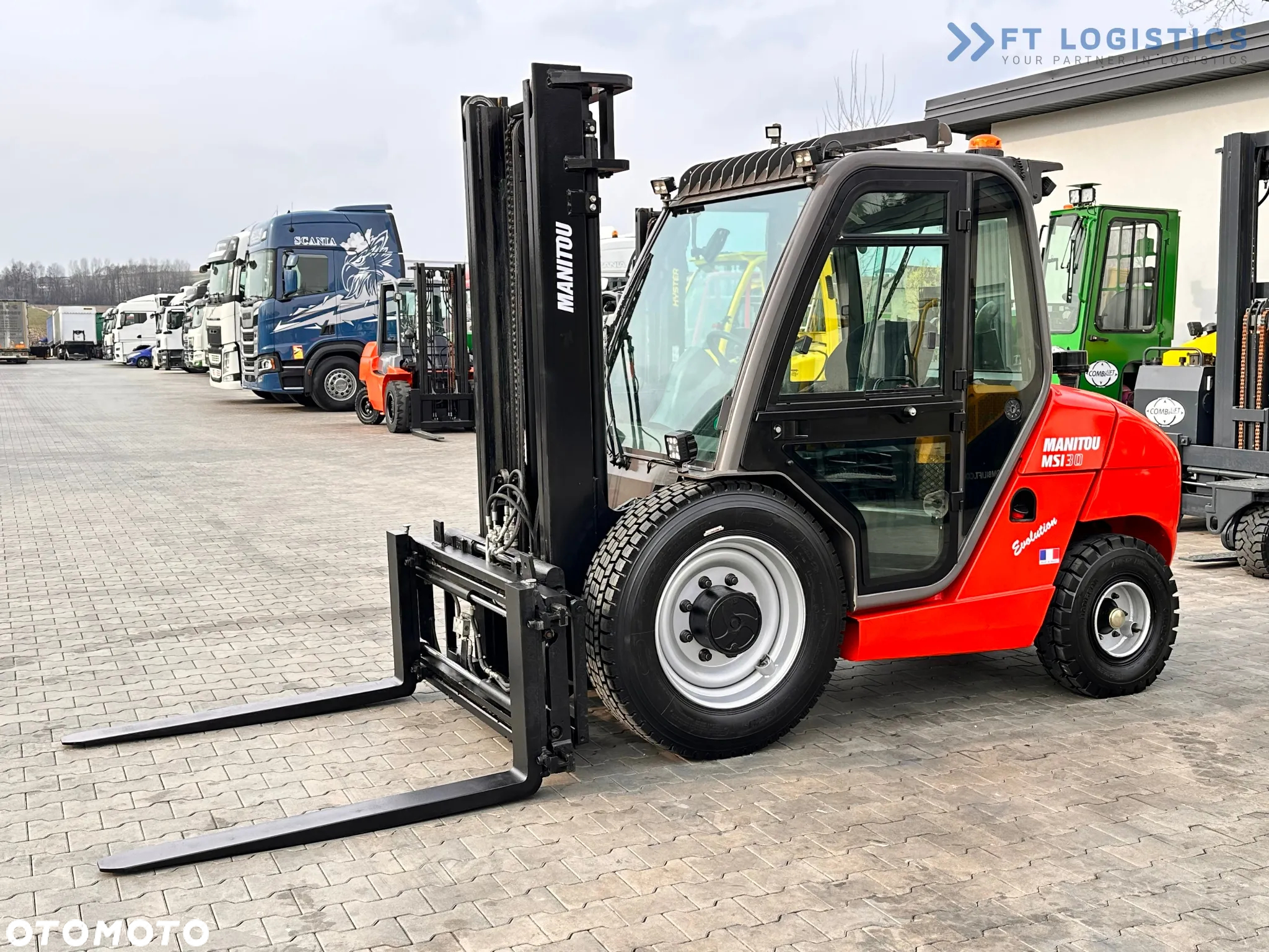 Manitou MSI30 / DIESEL / DUPLEX / 3400MM / KABINA / POZYCJONER / PRZESUW WIDEŁ / JAK NOWY - 2