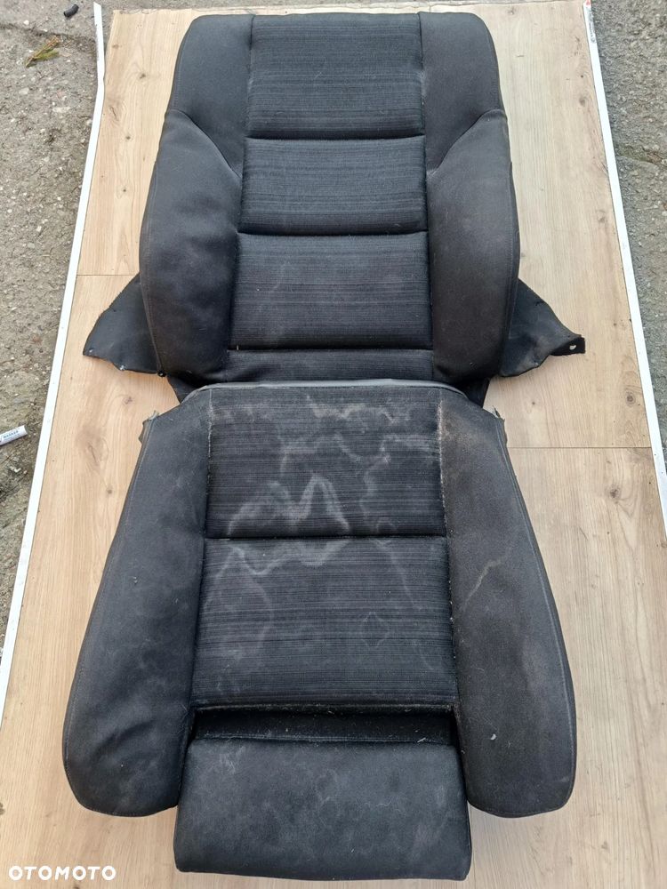 BMW E60 E61 LCI LIFT SPORT FOTEL LEWY MATERIAŁ - 1