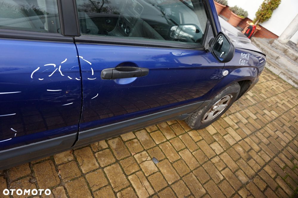 DRZWI PRZEDNIE PRAWE FORESTER II SG 2J2  NIEBIESKI SUBARU 2002-2006 - 2