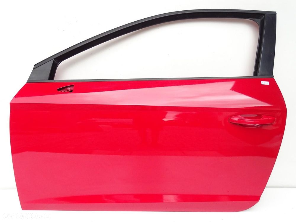 DRZWI LEWY PRZÓD LEWE PRZEDNIE LS3H SEAT LEON III 5F 12-16r 3D 3 DRZWI - 1