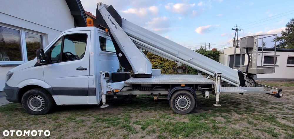 Mercedes-Benz Sprinter 229 000 netto podnośnik koszowy zwyżka 27 m Ruthmann TB 270 - 19