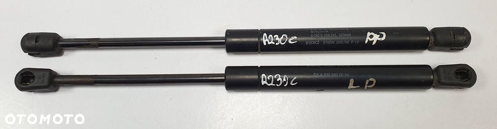 SIŁOWNIKI TELESKOPY MASKI MERCEDES SL R230 PARA - 1