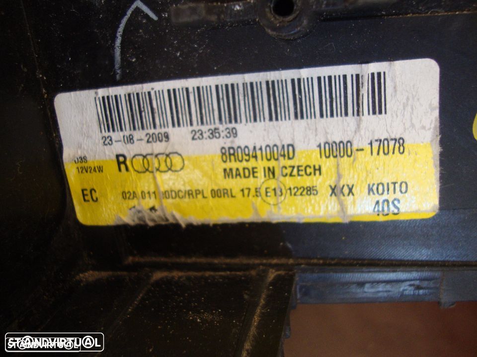 farois BI-xenon Direcionais Audi Q5 - 7