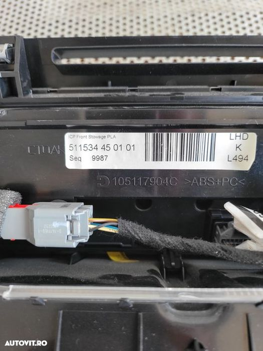Panou Modul Comenzi Clima Climatronic Land Rover Range Rover Sport An 2014-2015-2016-2017-2018 Volan - 6
