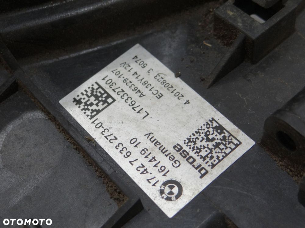 WENTYLATOR CHŁODNICY BMW 5 F10 F11 N47D20C 7575682 7633273 (16098607) - 5