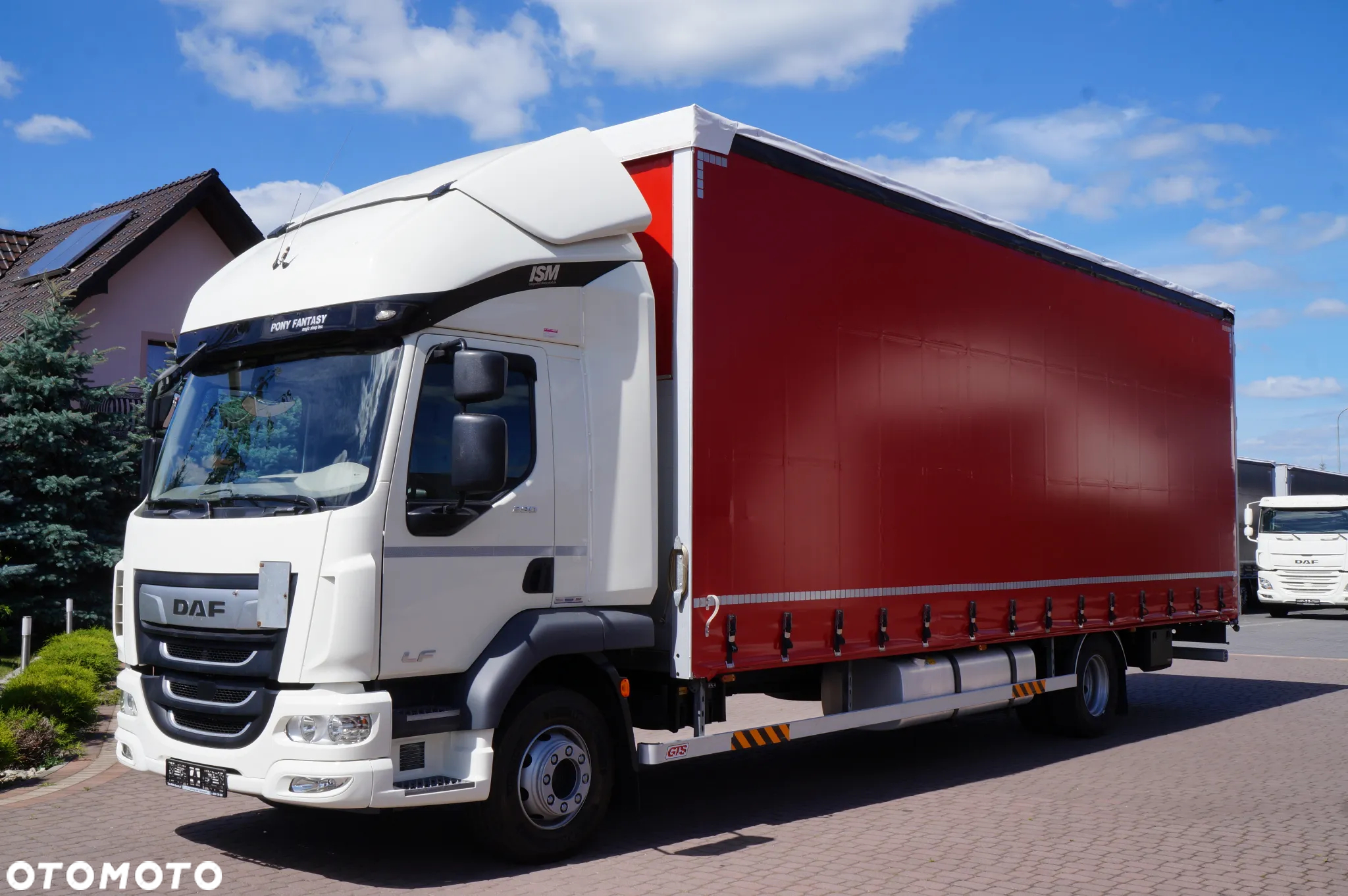 DAF LF 290 EURO 6 FIRANKA DŁ. 8.6m 21 PALET ŁAD 8.250 KG - 2