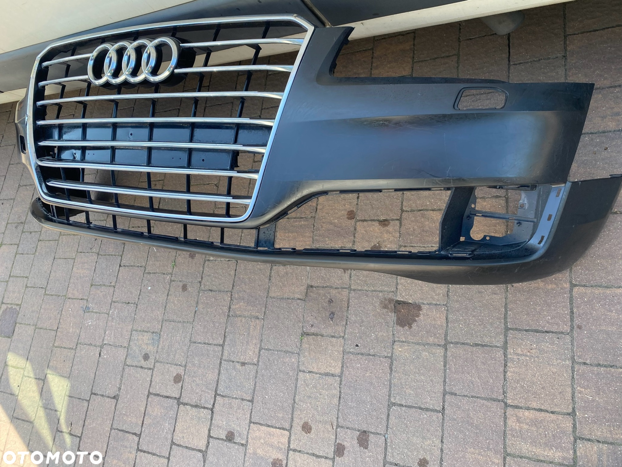 AUDI A8 D4 LIFT 10- ZDERZAK SPRYSK NOWY ORG - 2